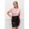 SUZETTE CROCO MINI SKIRT