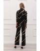 BLACK & GOLD MARBLE SET